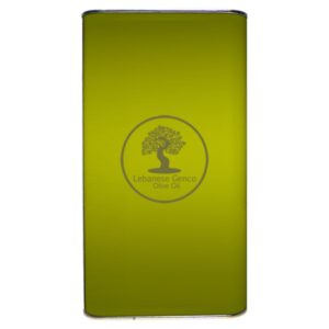 Lebanese Cultivar Souri Organic Extra Virgin Olive Oil  (Can 16L)
