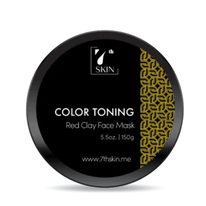 Color Toning Red Clay Face Mask