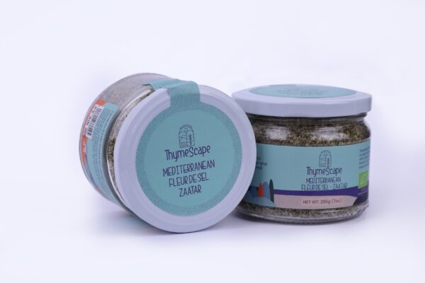 Mediterranean Fleur de Sel (Zaatar) 200G - Image 2