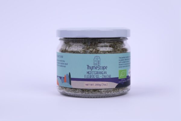 Mediterranean Fleur de Sel (Zaatar) 200G