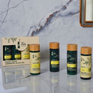 Natural Olive Oil Hair & Body Care Kit for Women and Men